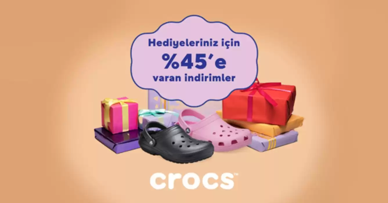 Crocs kataloğu, İzmir | %45'e Varan Indirimler | 29.11.2024 - 13.12.2024