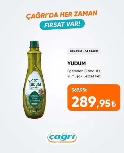 Çağrı Market kataloğu, İzmit | Çağrı Market katalog | 30.11.2024 - 14.12.2024