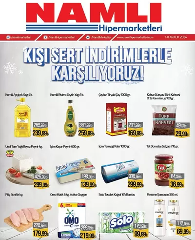 Namlı Hipermarketleri kataloğu, Beyoğlu | Namlı Hipermarketleri katalog | 01.12.2024 - 15.12.2024