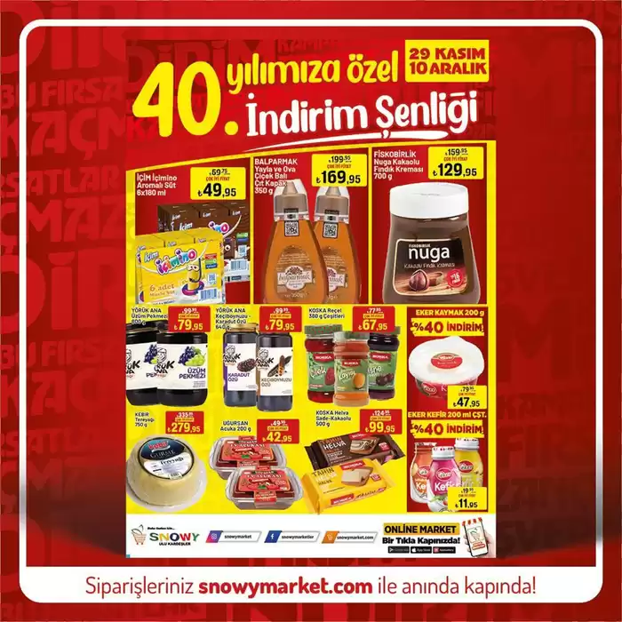 Snowy Market kataloğu, Pirinççi | Fırsat avcıları için teklifler | 01.12.2024 - 15.12.2024