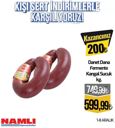 Namlı Hipermarketleri kataloğu, Beyoğlu | Namlı Hipermarketleri katalog | 02.12.2024 - 16.12.2024