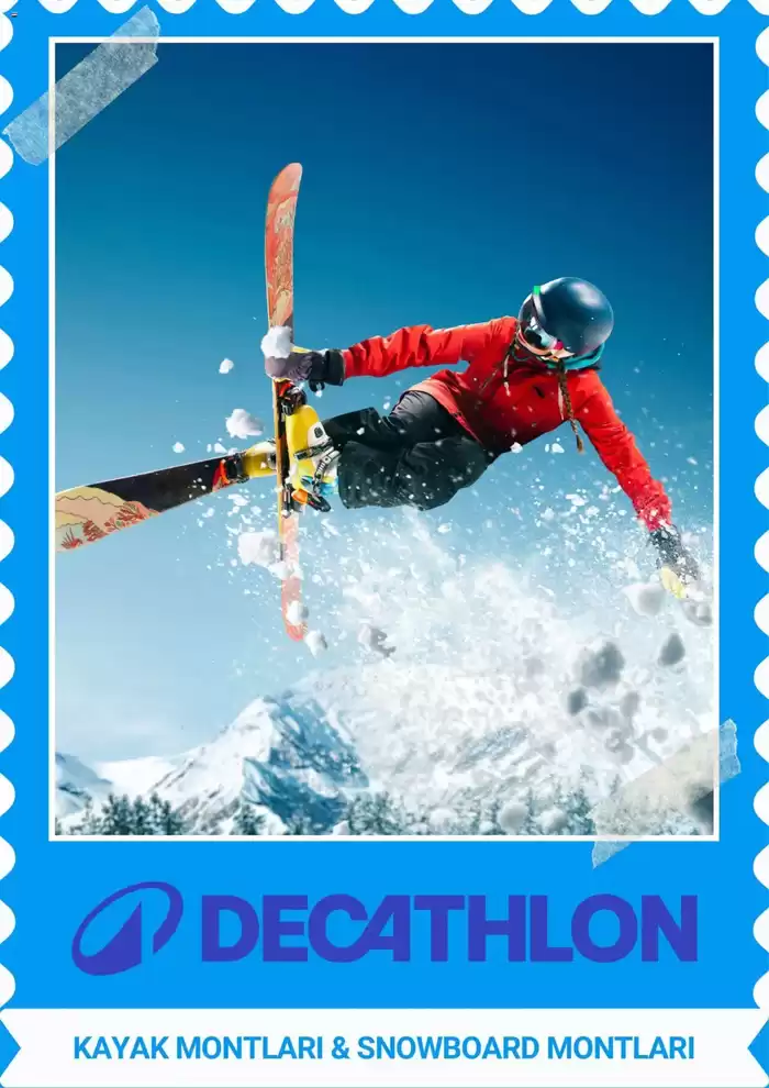 Decathlon kataloğu, Ankara | KAYAK MONTLARI & SNOWBOARD MONTLARI | 02.12.2024 - 31.12.2024