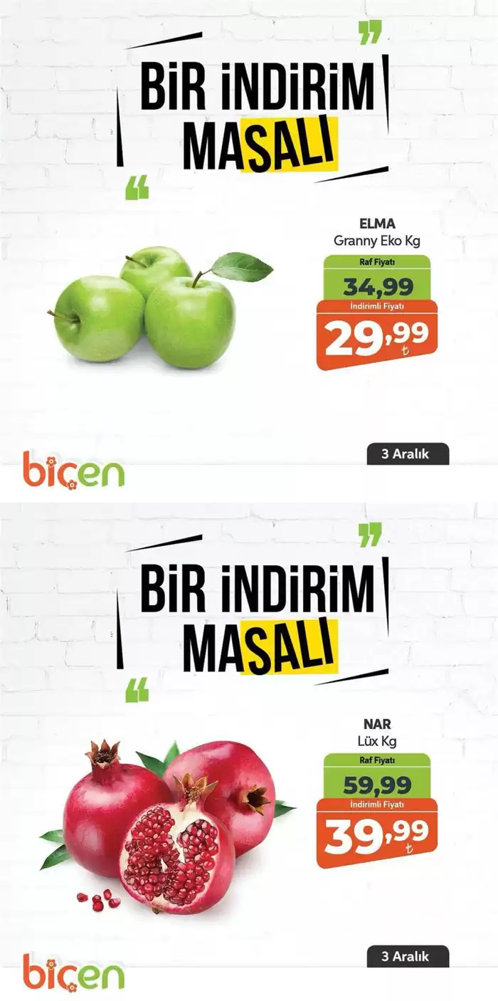 Biçen Market kataloğu, Esenyurt | Herkes için cazip özel teklifler | 03.12.2024 - 17.12.2024