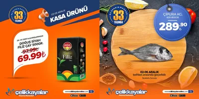 Süpermarketler fırsatları, Trabzon | KASA ÜRÜNÜ de Çelikkayalar | 03.12.2024 - 09.12.2024