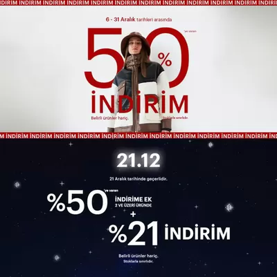 Giyim, Ayakkabı ve Aksesuarlar fırsatları, İzmit | %50 Indirim de İpekyol | 03.12.2024 - 31.12.2024