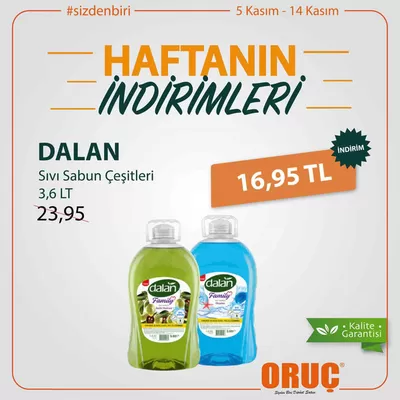 Oruç Market kataloğu, Darıca (Kocaeli) | Güncel özel kampanyalar | 08.12.2024 - 22.12.2024