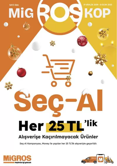 Migros kataloğu, Tepebaşı | Migros katalog | 21.12.2024 - 04.01.2025