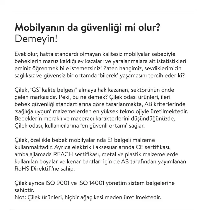 Çilek Mobilya kataloğu, Antalya | Çilek Mobilya Bebek Odaları Katalog | 08.01.2025 - 31.12.2025