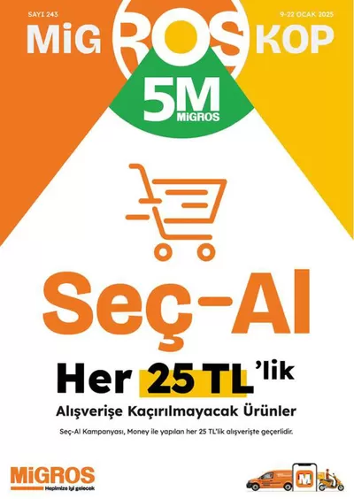 Migros kataloğu | En iyi fırsatlarımız | 09.01.2025 - 22.01.2025