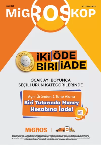 Migros kataloğu | Migros katalog | 09.01.2025 - 22.01.2025