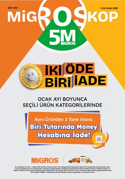 Migros kataloğu | Güncel fırsatlar ve teklifler | 09.01.2025 - 22.01.2025