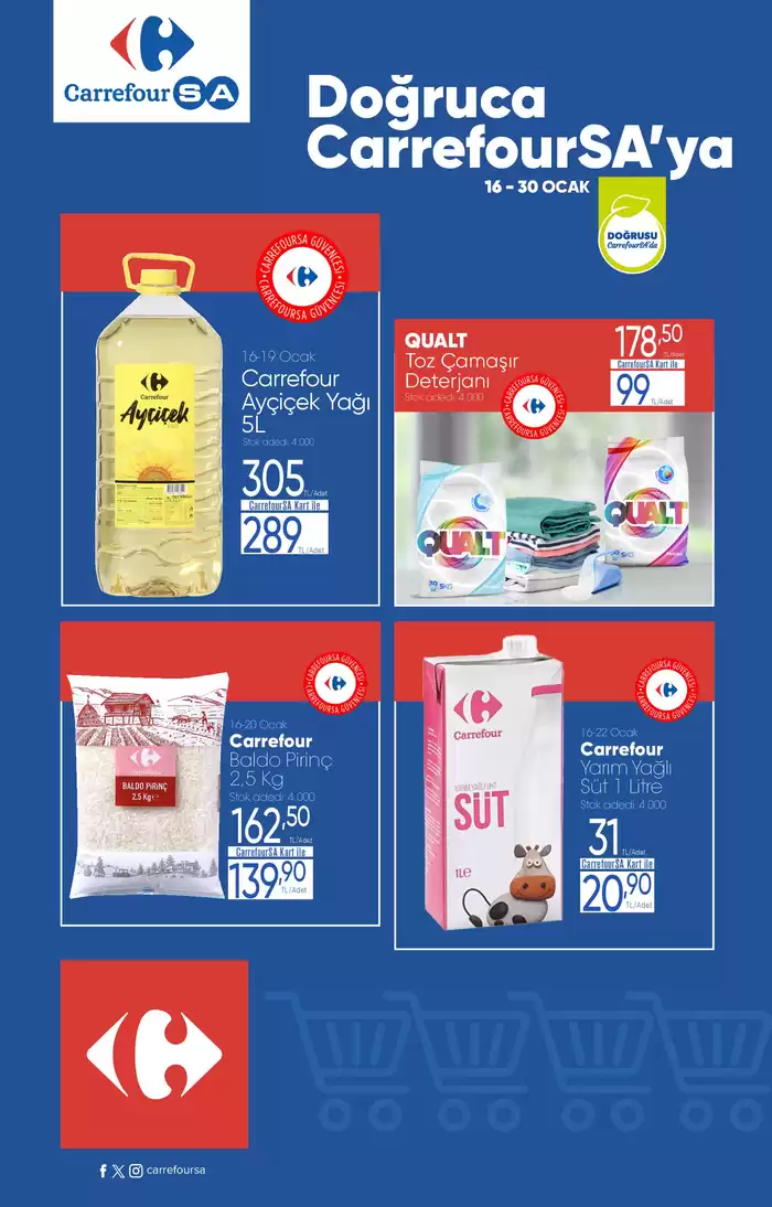 CarrefourSA kataloğu, Ankara | Kataloglar CarrefourSA | 16.01.2025 - 30.01.2025