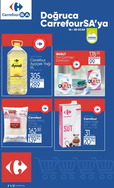 CarrefourSA kataloğu | Kataloglar CarrefourSA | 16.01.2025 - 30.01.2025