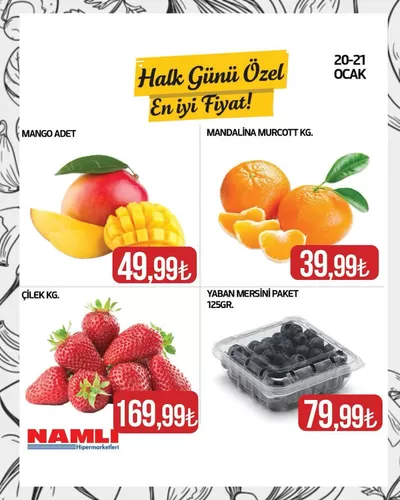 Namlı Hipermarketleri kataloğu | Namlı Hipermarketleri katalog | 21.01.2025 - 28.01.2025