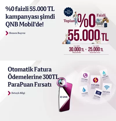 Bankalar fırsatları, Antalya | Özel Teklifler de Finansbank | 21.01.2025 - 04.02.2025