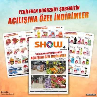 Show Market kataloğu | En iyi fırsatlarımız | 22.01.2025 - 05.02.2025