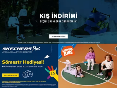 Giyim, Ayakkabı ve Aksesuarlar fırsatları, Gebze | KIŞ İNDİRİMİ SEÇİLİ ÜRÜNLERDE %25 İNDİRİM de Skechers | 22.01.2025 - 21.02.2025