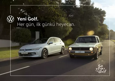 Volkswagen kataloğu, Antalya | Volkswagen Yeni Golf | 24.01.2025 - 24.01.2026