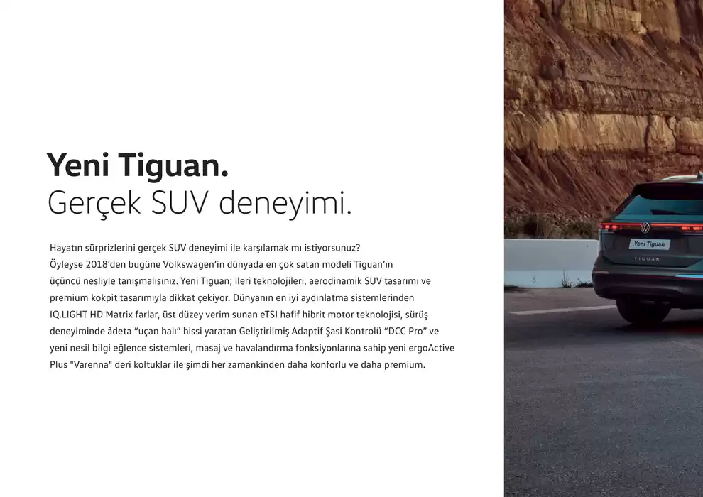 Volkswagen kataloğu, Antalya | Volkswagen Tiguan | 24.01.2025 - 24.01.2026