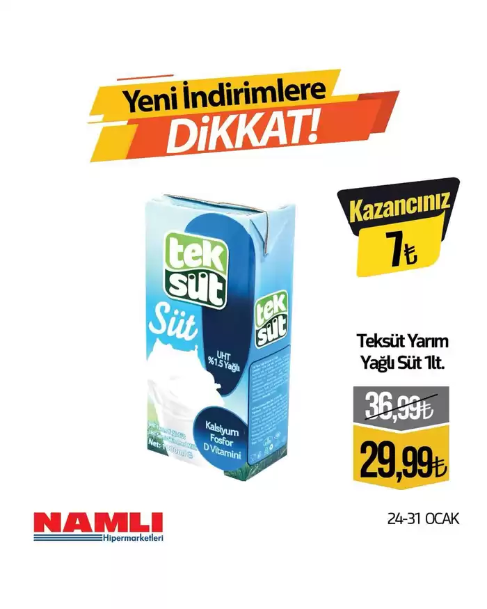 Namlı Hipermarketleri kataloğu, Beyoğlu | Namlı Hipermarketleri katalog | 27.01.2025 - 10.02.2025