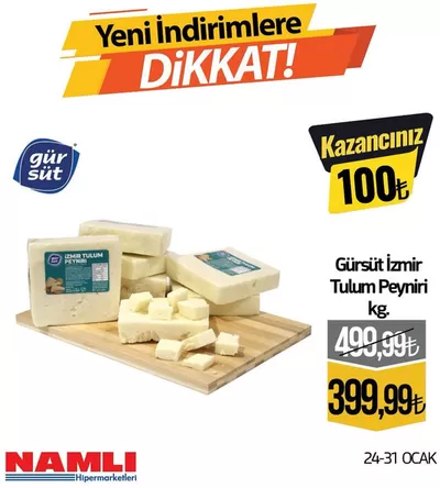 Süpermarketler fırsatları, İstanbul | Namlı Hipermarketleri katalog de Namlı Hipermarketleri | 27.01.2025 - 10.02.2025