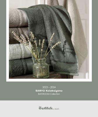 Özdilek Ev Tekstili kataloğu, Mersin (Mersin) | 2023-2024 Banyo Koleksiyonu | 09.10.2023 - 29.02.2024