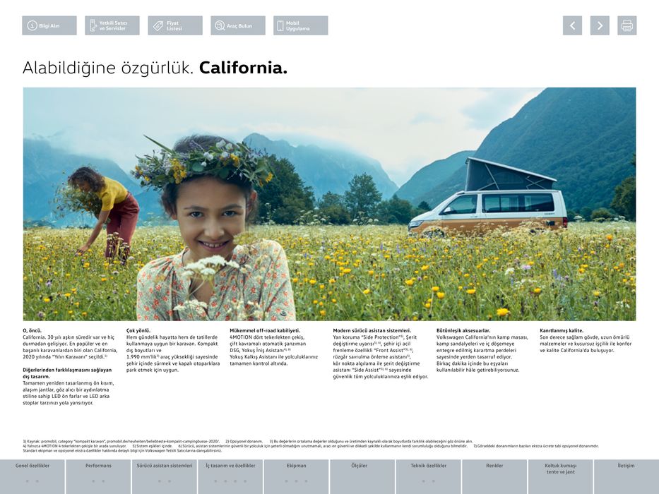 Volkswagen kataloğu | California 6.1 Ocean | 08.11.2023 - 31.12.2023