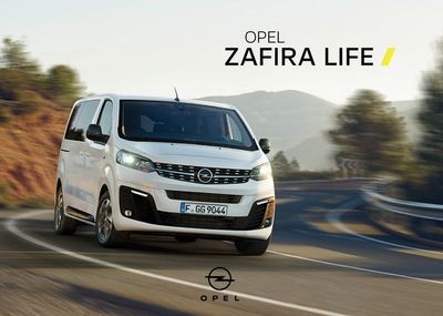 Opel kataloğu, Adana | Opel - Yeni Zafira Life | 26.04.2021 - 31.01.2024