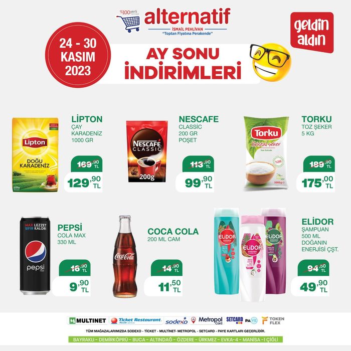 Alternatif kataloğu, İzmir | Alternatif katalog | 24.11.2023 - 30.11.2023