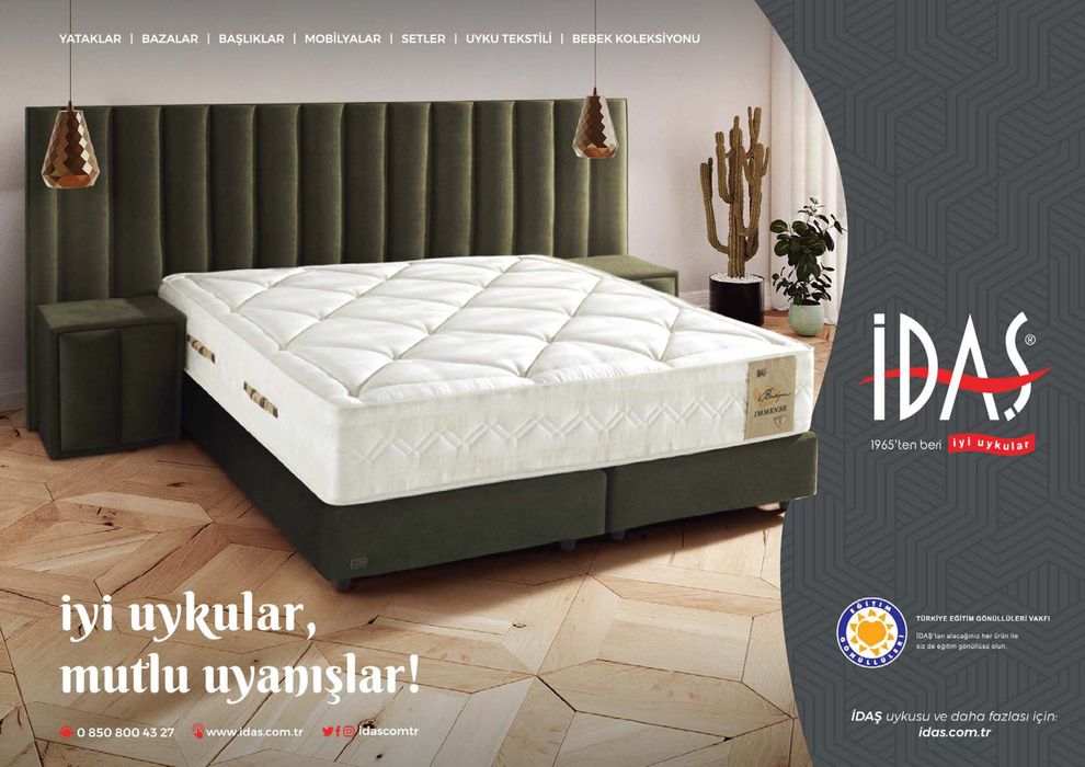İdaş kataloğu, Antalya | İyi uykular, mutlu uyanışlar! | 05.02.2024 - 31.12.2024