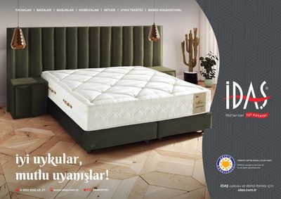 Ev ve Mobilya fırsatları, Bursa | İyi uykular, mutlu uyanışlar! de İdaş | 05.02.2024 - 31.12.2024