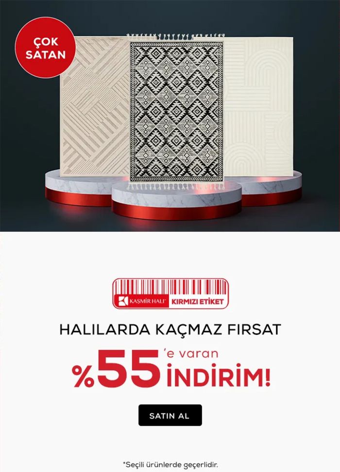 Kaşmir Halı kataloğu, Adana | HALILARDA KAÇMAZ FIRSAT | 06.02.2024 - 06.03.2024