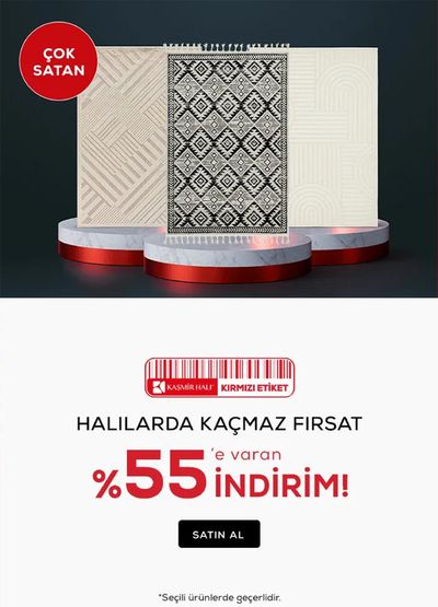 Ev ve Mobilya fırsatları, Kayseri | HALILARDA KAÇMAZ FIRSAT de Kaşmir Halı | 06.02.2024 - 06.03.2024