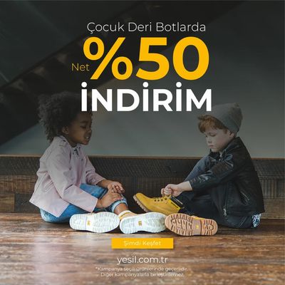 Giyim, Ayakkabı ve Aksesuarlar fırsatları, Bursa | %50 Indirim de Yeşil Kundura | 06.02.2024 - 06.03.2024