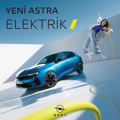 Araba ve Motorsiklet fırsatları, İstanbul | Opel Astra Elektrik de Opel | 13.02.2024 - 13.02.2025