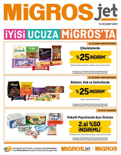Süpermarketler fırsatları, Konya | Iyisi Ucuza de Migros | 15.02.2024 - 28.02.2024