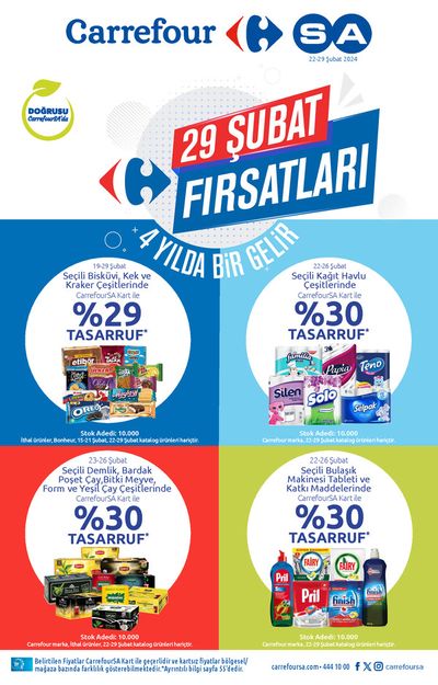 Süpermarketler fırsatları, Mersin (Mersin) | 29 Subat Firsatlari de CarrefourSA | 23.02.2024 - 29.02.2024
