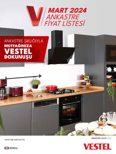 Teknoloji ve Beyaz Eşya fırsatları, Adana | Ankastre Ürünler de Vestel | 22.03.2024 - 05.04.2024