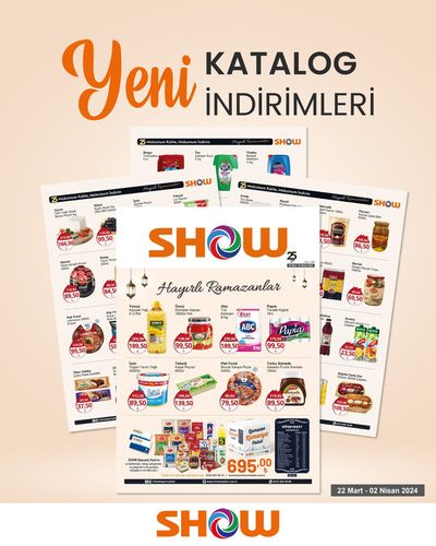 Show Market kataloğu, İstanbul | Show Market katalog | 25.03.2024 - 08.04.2024