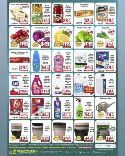 Süpermarketler fırsatları, Afyonkarahisar | Hayırlı Ramazanlar de Pekdemir | 26.03.2024 - 09.04.2024