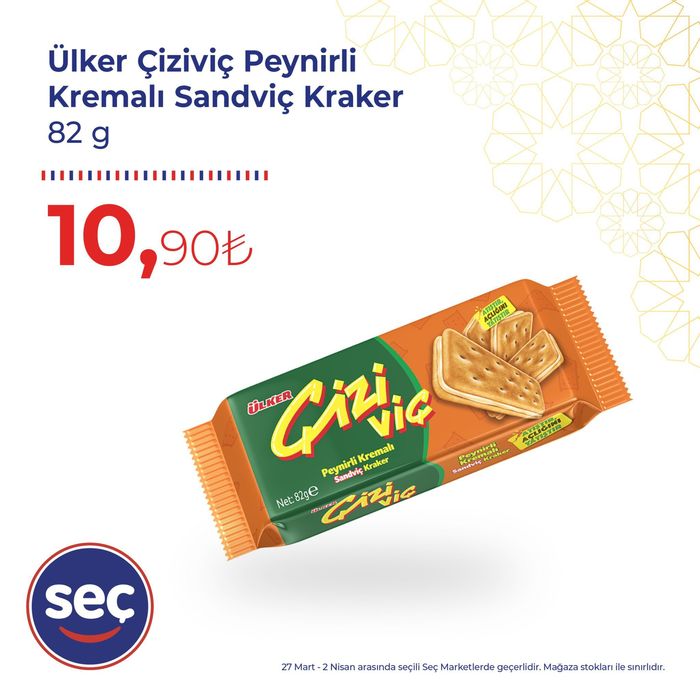 Seç Market kataloğu, Pınar | Seç Market katalog | 29.03.2024 - 12.04.2024