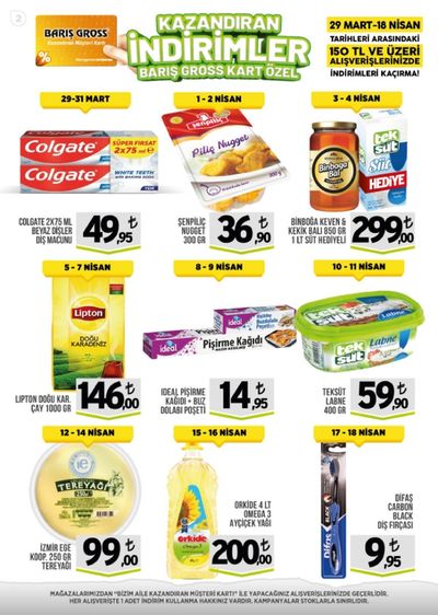 Süpermarketler fırsatları, Malatya | Akranlar Süpermarket katalog de Akranlar Süpermarket | 29.03.2024 - 12.04.2024