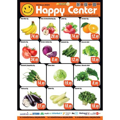 Happy Center kataloğu, İstanbul | Happy Center katalog | 04.04.2024 - 18.04.2024