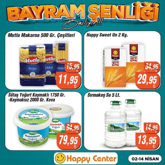 Happy Center kataloğu, Paşaköy (İstanbul) | BAYRAM SENLIGI Basliyor!!! | 05.04.2024 - 19.04.2024