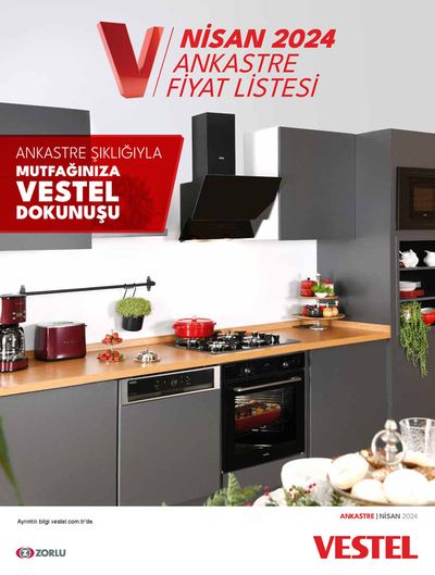 Teknoloji ve Beyaz Eşya fırsatları, Adana | Ankastre Ürünler de Vestel | 06.04.2024 - 20.04.2024
