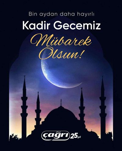 Çağrı Market kataloğu, İstanbul | Kadir Gecemiz Mübarek Olsun! | 06.04.2024 - 20.04.2024