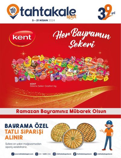 Tahtakale Spot kataloğu, Aksu (Antalya) | Her Bayramin Sekeri | 07.04.2024 - 21.04.2024