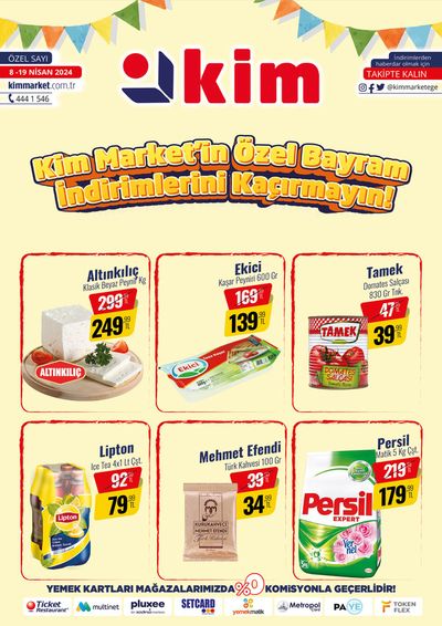 Süpermarketler fırsatları, İstanbul | Kim Market Ozel Bayram Indirimlerini Kaçirmayin de Kim Market | 08.05.2024 - 19.05.2024