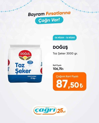 Çağrı Market kataloğu, İzmit | Bayram Firsatlarina Çagri Var DOGUS | 15.04.2024 - 29.04.2024
