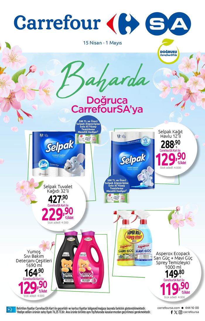 CarrefourSA kataloğu, Muğla | Carrefour Katalog 15 Nisan - 1 Mayıs | 15.04.2024 - 26.04.2024